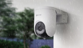 foto de EZVIZ CAMARA WIFI EXTERIOR HB8 2K+ 4MP PANORAMICA/INCLINACION CON BATERIA