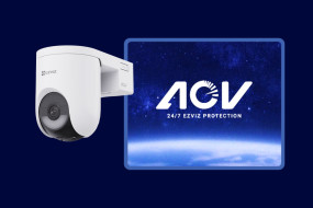 foto de EZVIZ CAMARA WIFI EXTERIOR HB8 2K+ 4MP PANORAMICA/INCLINACION CON BATERIA