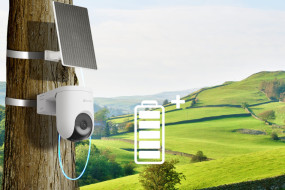 foto de EZVIZ CAMARA WIFI EXTERIOR HB8 2K+ 4MP PANORAMICA/INCLINACION CON BATERIA