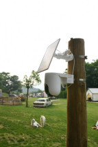 foto de EZVIZ CAMARA WIFI EXTERIOR HB8 2K+ 4MP PANORAMICA/INCLINACION CON BATERIA