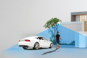 foto de EZVIZ CAMARA WIFI EXTERIOR HB8 2K+ 4MP PANORAMICA/INCLINACION CON BATERIA