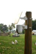 foto de EZVIZ CAMARA WIFI EXTERIOR HB8 2K+ 4MP PANORAMICA/INCLINACION CON BATERIA