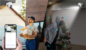 foto de EZVIZ CAMARA WIFI EXTERIOR HB8 2K+ 4MP PANORAMICA/INCLINACION CON BATERIA