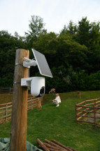 foto de EZVIZ CAMARA WIFI EXTERIOR HB8 2K+ 4MP PANORAMICA/INCLINACION CON BATERIA