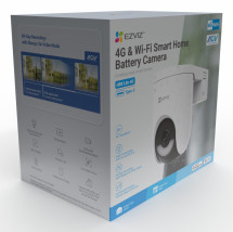 foto de EZVIZ CAMARA WIFI EXTERIOR HB8 2K+ 4MP PANORAMICA/INCLINACION CON BATERIA