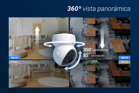 foto de EZVIZ CAMARA WIFI INTERIOR H6C G1 4K PANORAMICA/INCLINACION