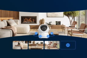 foto de EZVIZ CAMARA WIFI INTERIOR H6C G1 4K PANORAMICA/INCLINACION