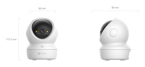foto de EZVIZ CAMARA WIFI INTERIOR H6C G1 3K PANORAMICA/INCLINACION