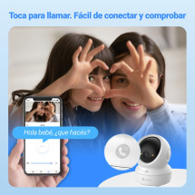 foto de EZVIZ CAMARA WIFI INTERIOR H6C G1 3K PANORAMICA/INCLINACION