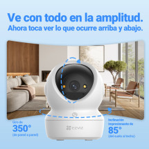foto de EZVIZ CAMARA WIFI INTERIOR H6C G1 3K PANORAMICA/INCLINACION
