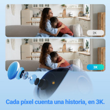 foto de EZVIZ CAMARA WIFI INTERIOR H6C G1 3K PANORAMICA/INCLINACION