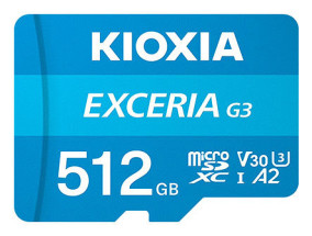 foto de MICROSD KIOXIA EXCERIA G3 512GB