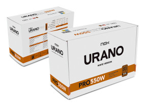 foto de FUENTE ALIMENTACION ATX NOX URANO PRO 550W BRONZE BLANCO