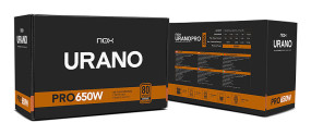 foto de FUENTE ALIMENTACION ATX NOX URANO PRO 650W BRONZE