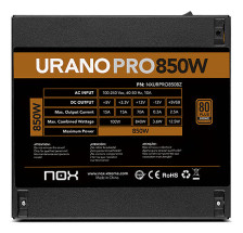 foto de FUENTE ALIMENTACION ATX NOX URANO PRO 850W BRONZE