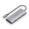 foto de USB-C DOCK AISENS 6 EN 1 HDMI USB-A 10G 2XUSB-C 10G SD MICRO SD 20CM