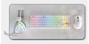 foto de PACK KROM 4 EN 1 RGB KLASS GAMING COMBO BLANCO