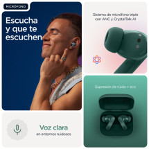 foto de AURICULARES MOTOROLA MOTO BUDS BASS GREEN
