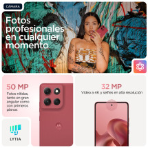 foto de SMARTPHONE MOTOROLA MOTO G86 POWER 8GB 512GB 5G ROSA CRISANTEMO