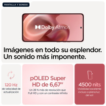 foto de SMARTPHONE MOTOROLA MOTO G86 POWER 8GB 512GB 5G ROSA CRISANTEMO