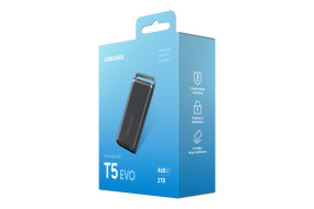 foto de SSD SAMSUNG T5 2TB MU-PH2T0S NEGRO