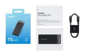 foto de SSD SAMSUNG T5 2TB MU-PH2T0S NEGRO