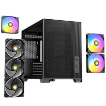 foto de CAJA ANTEC FLUX M MATX NEGRA