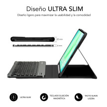 foto de FUNDA CON TECLADO KEYTAB PRO BT SAMSUNG GALAXY TAB A9 +11