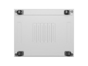 foto de ARMARIO LANBERG RACK 19 27U 800X1000 FLAT PACK GRIS PUERTA PERFORADA CON LCD