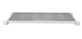 foto de BANDEJA LANBERG FIJA 1U 483X500 MM HASTA 25KG RACK 19â€? GRIS