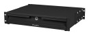 foto de CAJON PARA RACK 19 2U 483X360MM HASTA 90KG NEGRO CIERRE FRONTAL