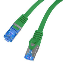foto de CABLE RED LANBERG CAT.6A S/FTP LSZH CCA 10M VERDE FLUKE PASSED
