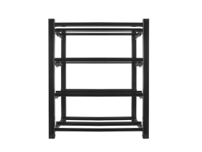 foto de ESTANTERIA LANBERG BATERIAS UPS 830X454 2 FILAS 4 NIVELES 8 MARCOS FLAT PACK BK