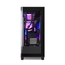 foto de CAJA NOX HUMMER ETHER ATX SEMITORRE CRISTAL CURVO NEGRO
