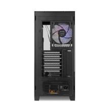 foto de CAJA NOX HUMMER ETHER ATX SEMITORRE CRISTAL CURVO NEGRO