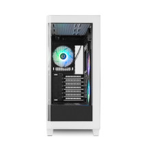 foto de CAJA NOX HUMMER ETHER ATX SEMITORRE CRISTAL CURVO NEGRO-BLANCO