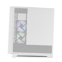 foto de CAJA NOX HUMMER ETHER ATX SEMITORRE CRISTAL CURVO NEGRO-BLANCO