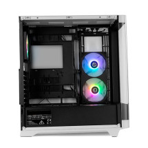 foto de CAJA NOX HUMMER ETHER ATX SEMITORRE CRISTAL CURVO NEGRO-BLANCO