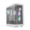 foto de CAJA NOX HUMMER ETHER ATX SEMITORRE CRISTAL CURVO NEGRO-BLANCO
