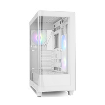 foto de CAJA NOX HUMMER ETHER ATX SEMITORRE CRISTAL CURVO BLANCO
