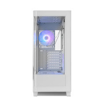 foto de CAJA NOX HUMMER ETHER ATX SEMITORRE CRISTAL CURVO BLANCO