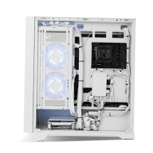 foto de CAJA NOX HUMMER ETHER ATX SEMITORRE CRISTAL CURVO BLANCO