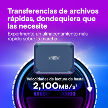 foto de SSD EXT CRUCIAL X10 1TB