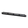 foto de PATCH PANEL WP CAT6 UTP 24 NEGRO