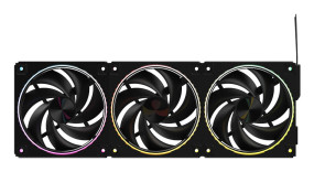foto de VENTILADOR ZALMAN ZM-DF120 BLACK  ARGB 1X VENT 120MM