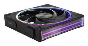 foto de VENTILADOR ZALMAN ZM-DF120 BLACK  ARGB 1X VENT 120MM