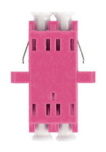 foto de ADAPTADOR FIBRA OPTICA LANBERG MULTI LC/UPC DUPLEX OM4