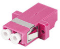foto de ADAPTADOR FIBRA OPTICA LANBERG MULTI LC/UPC DUPLEX OM4
