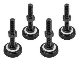 foto de SET LANBERG 4 PATAS M10 PARA ARAMRIOS RACK