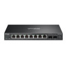 foto de SWITCH OMADA ES210X-M2 8-PORT EASY MANAGED SWITCH WITH 2 10GE SFP+ SLOTS